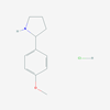 Picture of 2-(4-Methoxyphenyl)pyrrolidine hydrochloride