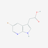 Picture of 2-(5-Bromo-1H-pyrrolo[2,3-b]pyridin-3-yl)acetic acid