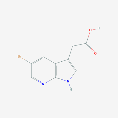 Picture of 2-(5-Bromo-1H-pyrrolo[2,3-b]pyridin-3-yl)acetic acid