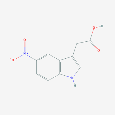 Picture of 2-(5-Nitro-1H-indol-3-yl)acetic acid