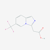 Picture of 2-(6-(Trifluoromethyl)imidazo[1,5-a]pyridin-3-yl)acetic acid