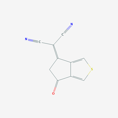 Picture of 2-(6-Oxo-5,6-dihydro-4H-cyclopenta[c]thiophen-4-ylidene)malononitrile