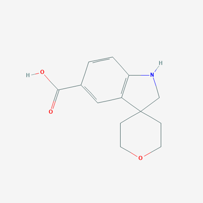 Picture of 2',3',5',6'-Tetrahydrospiro[indoline-3,4'-pyran]-5-carboxylic acid