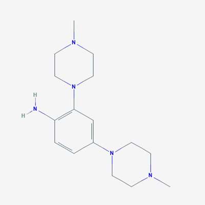 Picture of 2,4-Bis(4-methylpiperazin-1-yl)aniline