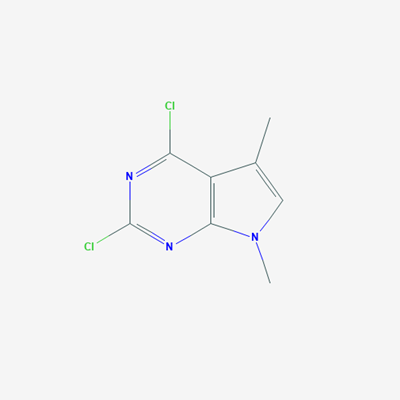 Picture of 2,4-Dichloro-5,7-dimethyl-7H-pyrrolo[2,3-d]pyrimidine