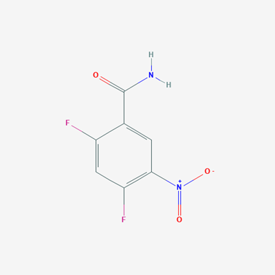 Picture of 2,4-difluoro-5-nitrobenzamide