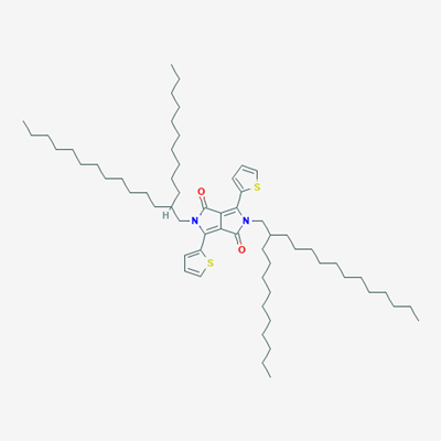 Picture of 2,5-Bis(2-decyltetradecyl)-1,4-dithiophen-2-ylpyrrolo[3,4-c]pyrrole-3,6-dione