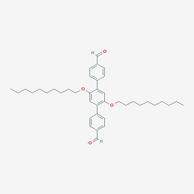 Picture of 2',5'-Bis(decyloxy)-[1,1':4',1''-terphenyl]-4,4''-dicarbaldehyde