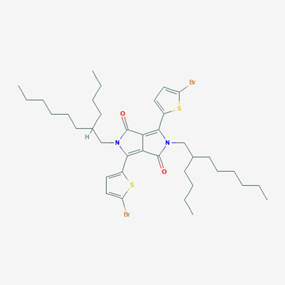Picture of 2,5-Di(2-butyloctyl)-3,6-di(5-bromo-2-thienyl)pyrrolo[3,4-c]pyrrole-1,4-dione