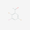 Picture of 2,5-dibromo-3-fluorobenzaldehyde