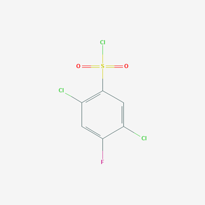 Picture of 2,5-dichloro-4-fluorophenylsulfonyl chloride