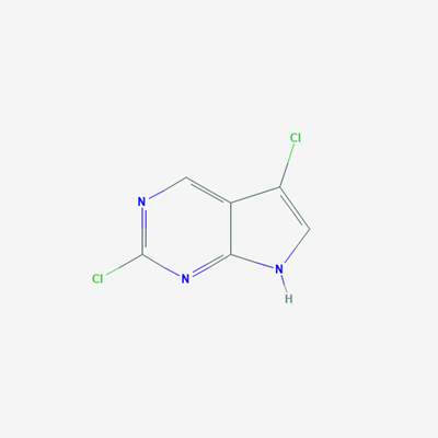 Picture of 2,5-Dichloro-7H-pyrrolo[2,3-d]pyrimidine