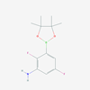 Picture of 2,5-Difluoro-3-(4,4,5,5-tetramethyl-1,3,2-dioxaborolan-2-yl)aniline