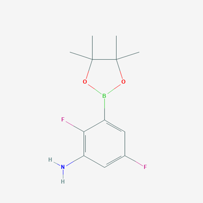 Picture of 2,5-Difluoro-3-(4,4,5,5-tetramethyl-1,3,2-dioxaborolan-2-yl)aniline