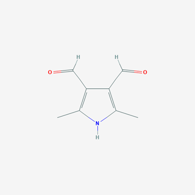 Picture of 2,5-Dimethyl-1H-pyrrole-3,4-dicarbaldehyde