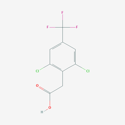 Picture of 2,6-dichloro-4-(trifluoromethyl)phenylacetic acid