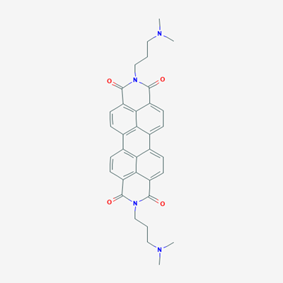 Picture of 2,9-Bis(3-(dimethylamino)propyl)anthra[2,1,9-def:6,5,10-d'e'f']diisoquinoline-1,3,8,10(2H,9H)-tetraone