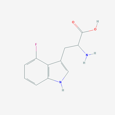 Picture of 2-Amino-3-(4-fluoro-1H-indol-3-yl)propanoic acid