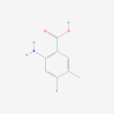 Picture of 2-amino-5-fluoro-4-methylbenzoic acid