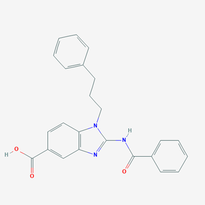 Picture of 2-Benzamido-1-(3-phenylpropyl)-1H-benzo[d]imidazole-5-carboxylic acid