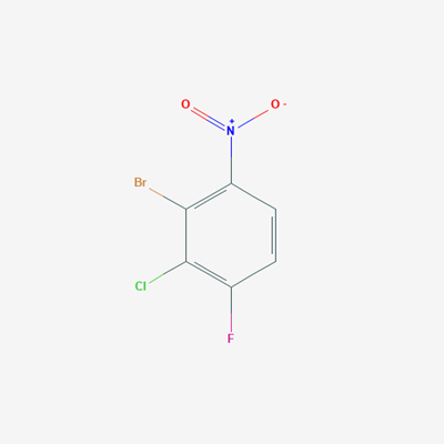 Picture of 2-bromo-3-chloro-4-fluoronitrobenzene 