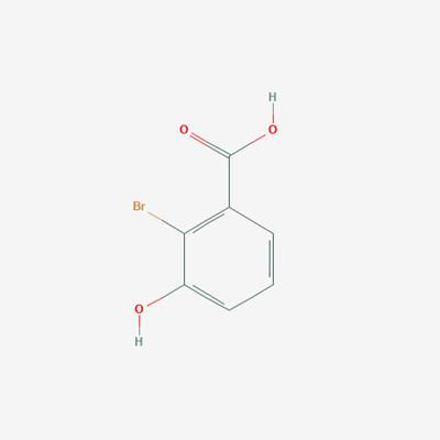 Picture of 2-bromo-3-hydroxybenzoic acid