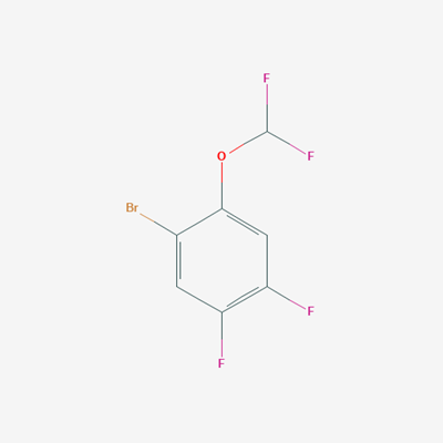 Picture of 2-bromo-4,5-difluoro-1-(difluoromethoxy)benzene