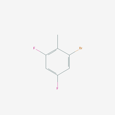 Picture of 2-bromo-4,6-difluorotoluene