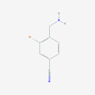 Picture of 2-bromo-4-cyanobenzylamine