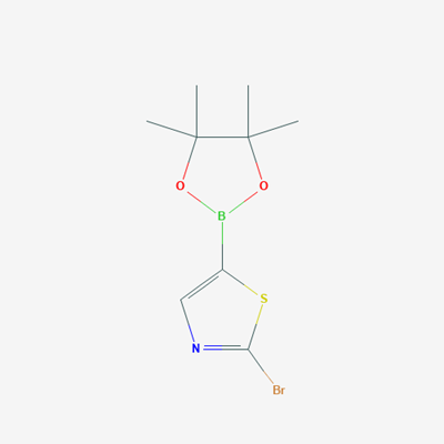 Picture of 2-Bromo-5-(4,4,5,5-tetramethyl-1,3,2-dioxaborolan-2-yl)thiazole