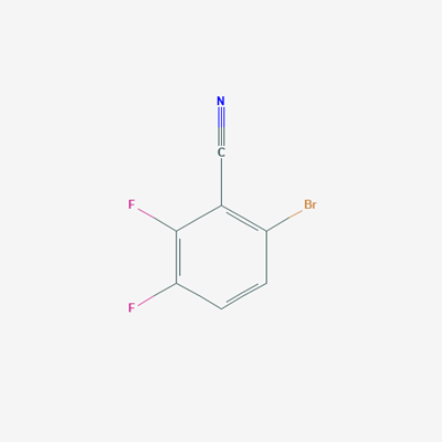 Picture of 2-bromo-5,6-difluorobenzonitrile