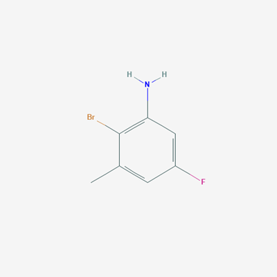 Picture of 2-Bromo-5-fluoro-3-methylaniline