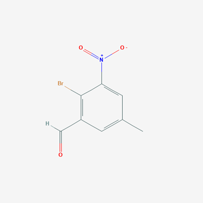 Picture of 2-bromo-5-methyl-4-nitrobenzaldehyde