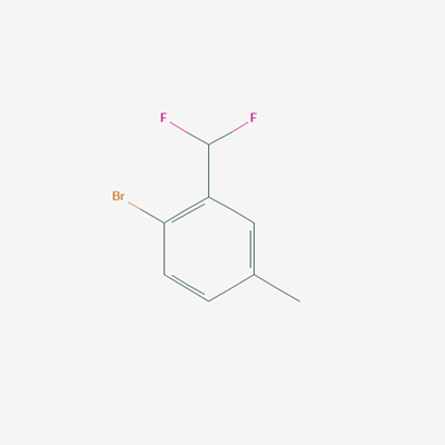 Picture of 2-bromo-5-methylbenzodifluoride