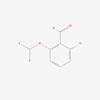 Picture of 2-bromo-6-(difluoromethoxy)benzaldehyde