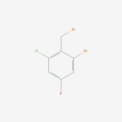 Picture of 2-bromo-6-chloro-4-fluorobenzylbromide