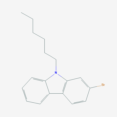 Picture of 2-Bromo-9-hexyl-9H-carbazole