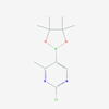 Picture of 2-Chloro-4-methyl-5-(4,4,5,5-tetramethyl-1,3,2-dioxaborolan-2-yl)pyrimidine