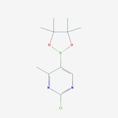 Picture of 2-Chloro-4-methyl-5-(4,4,5,5-tetramethyl-1,3,2-dioxaborolan-2-yl)pyrimidine