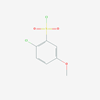 Picture of 2-chloro-5-methoxyphenylsulfonyl chloride 