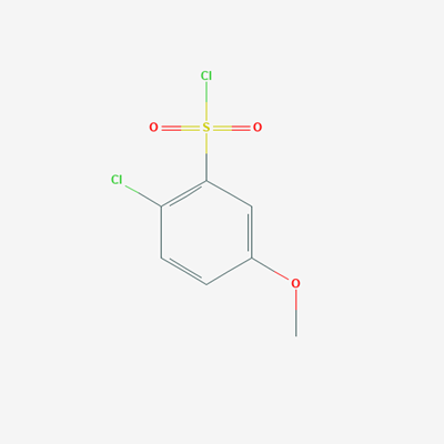 Picture of 2-chloro-5-methoxyphenylsulfonyl chloride 
