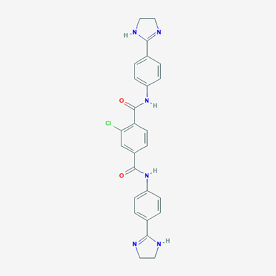 Picture of 2-Chloro-N1,N4-bis(4-(4,5-dihydro-1H-imidazol-2-yl)phenyl)terephthalamide