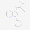 Picture of 2-Cyano-3-(1-phenyl-1H-indol-3-yl)acrylic acid