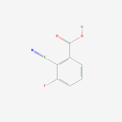 Picture of 2-cyano-3-fluorobenzoic acid