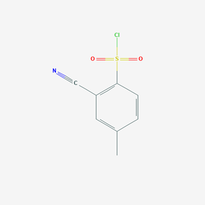 Picture of 2-cyano-4-methylphenylsulfonyl chloride
