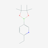 Picture of 2-Ethyl-5-(4,4,5,5-tetramethyl-1,3,2-dioxaborolan-2-yl)pyridine