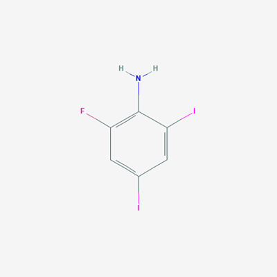 Picture of 2-Fluoro-4,6-diiodoaniline