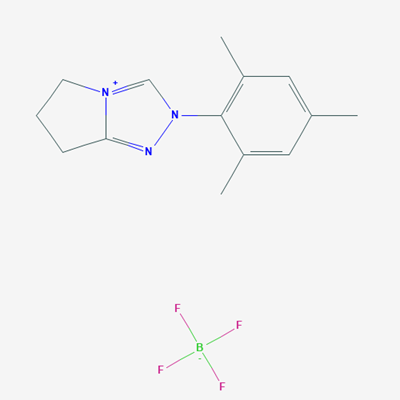 Picture of 2-Mesityl-6,7-dihydro-5H-pyrrolo[2,1-c][1,2,4]triazol-2-ium tetrafluoroborate