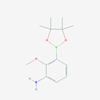Picture of 2-MEthoxy-3-(tetramethyl-1,3,2-dioxaborolan-2-yl)aniline