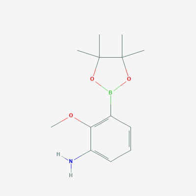 Picture of 2-MEthoxy-3-(tetramethyl-1,3,2-dioxaborolan-2-yl)aniline